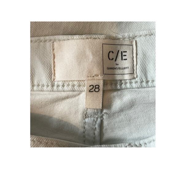 C/E by Current Elliott jeans relaxed cuffed boyfriend light blue size 28 - Picture 6 of 8
